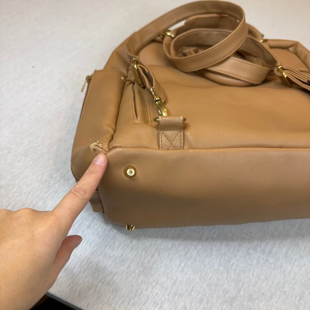 Ayla Diaper Bag - Tan